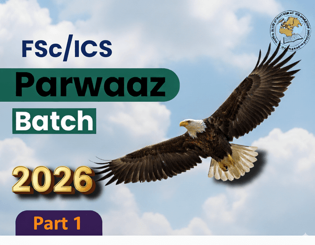 FSc/ICS Part 1 Parwaaz Batch 2026